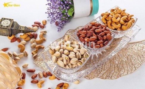 طقم مكسرات ٤ قطعه