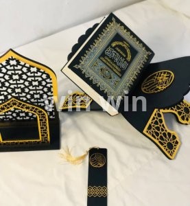 حامل المصحف خشبى